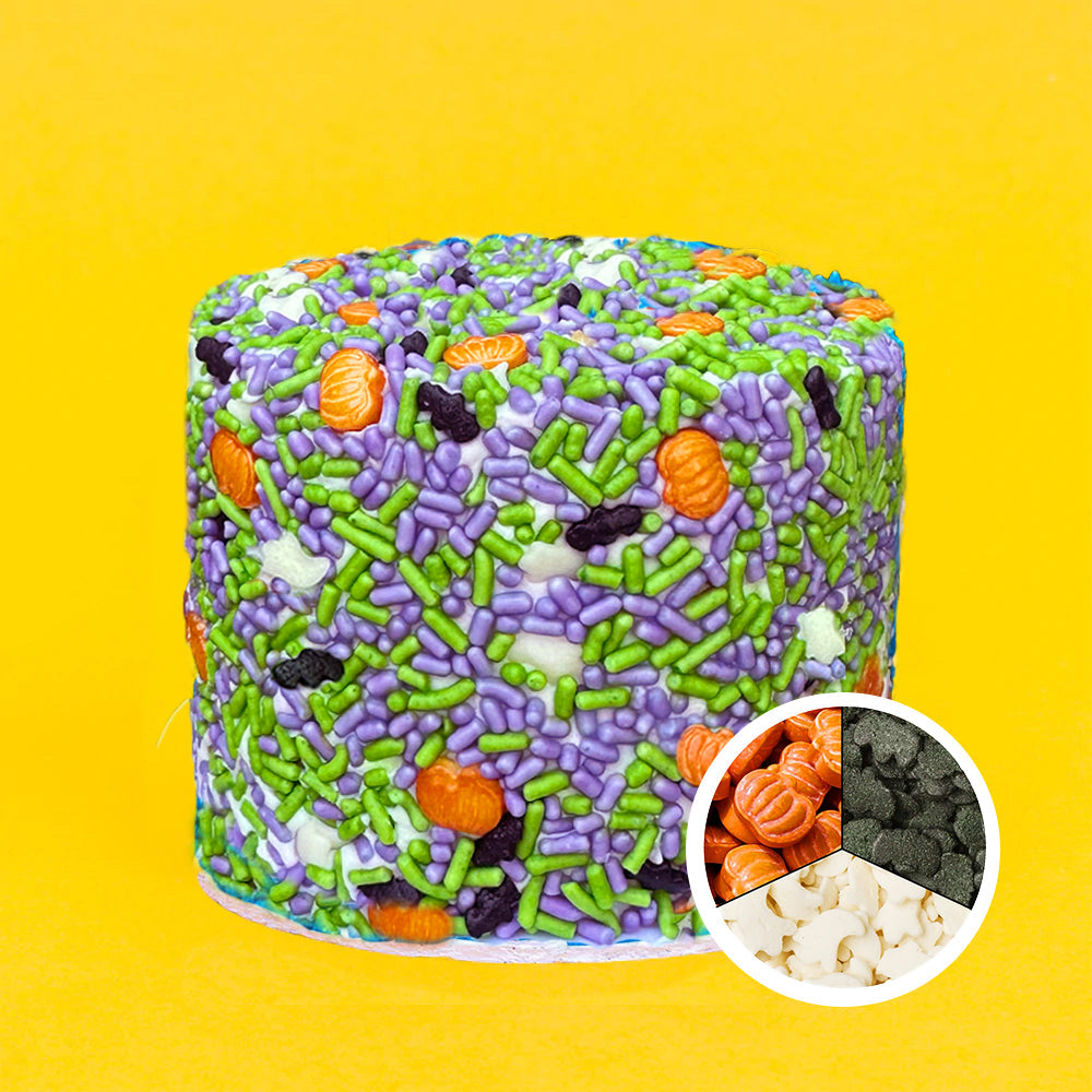 4"  Vanilla Halloween Surprise Cakes®