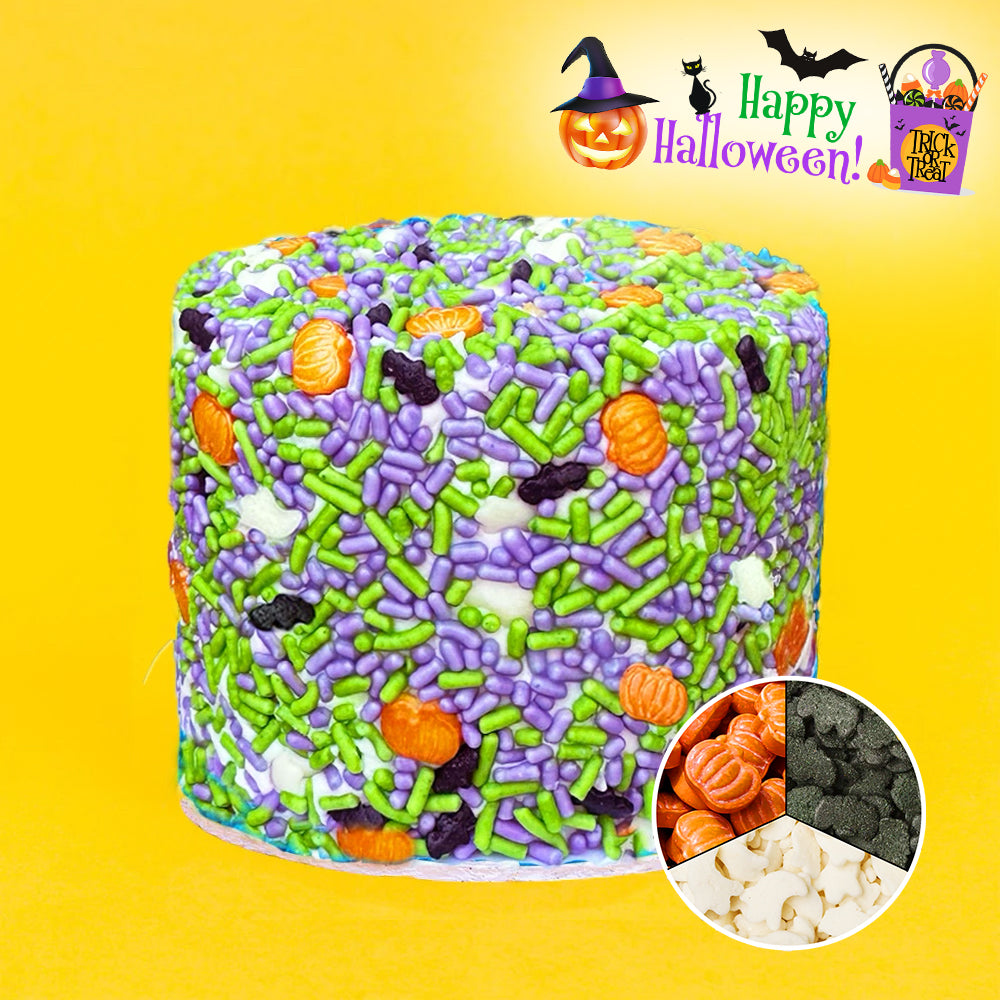 4"  Vanilla Halloween Surprise Cakes®