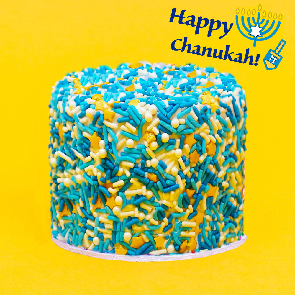 4" Chanukah Vanilla Surprise Cake®