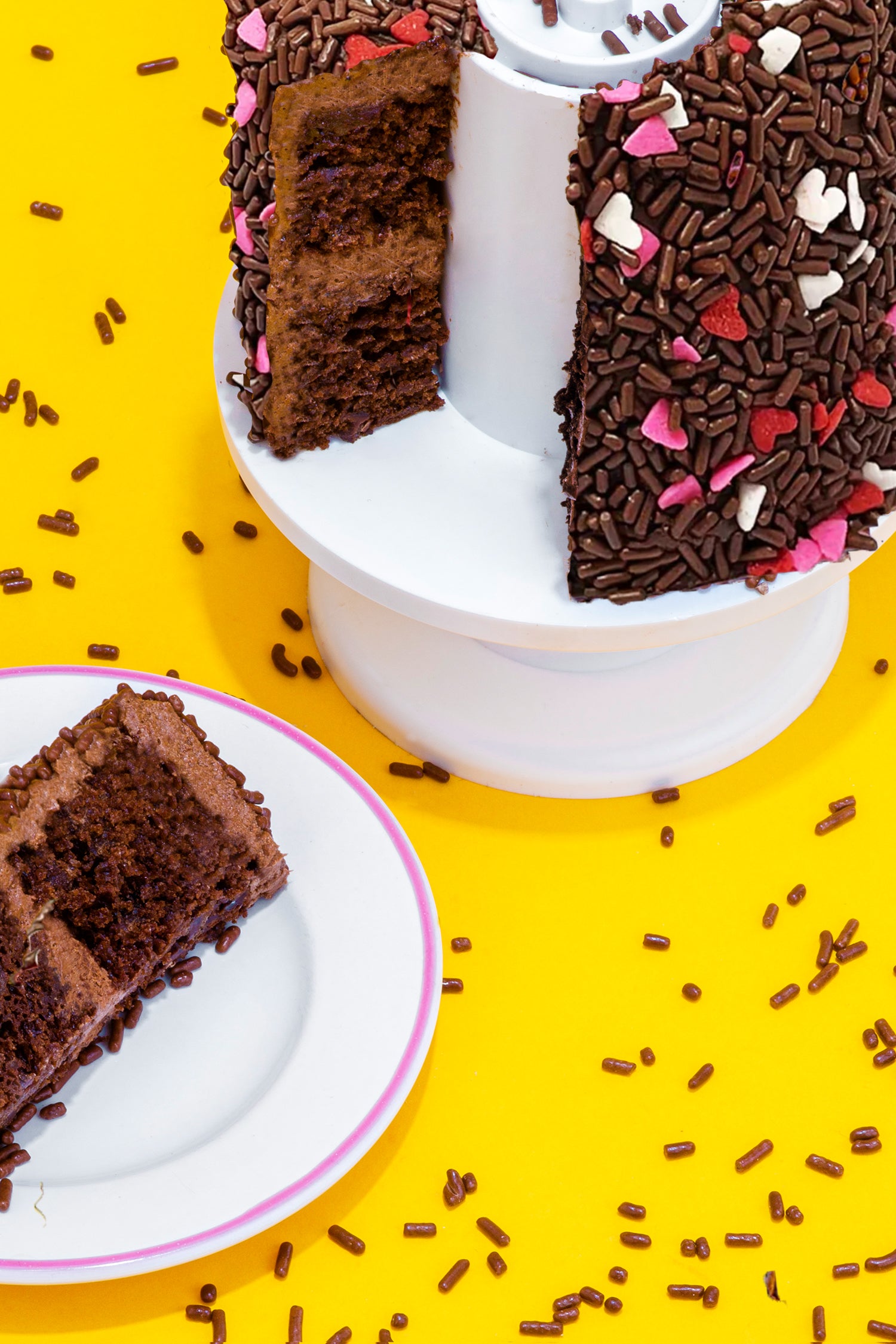 4" Chocolate Love Surprise Cake®