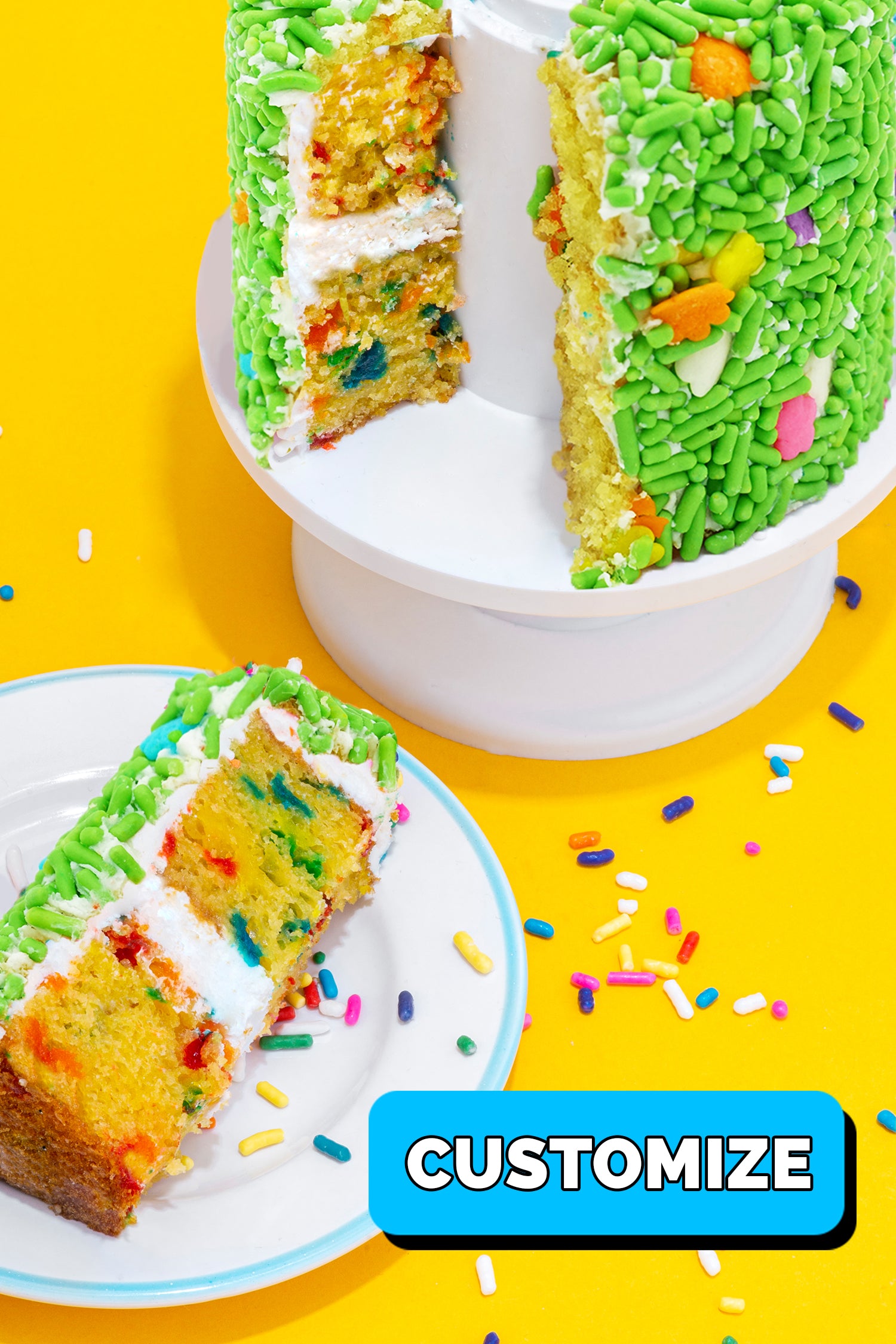 4" Flower Power Surprise Cake®