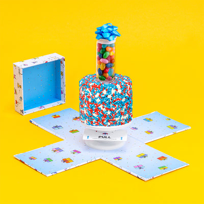4" American Pride Surprise Cake®