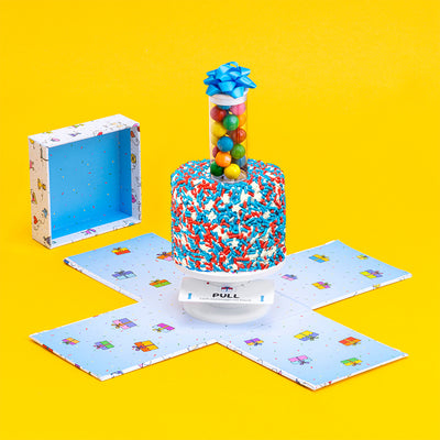 4" American Pride Surprise Cake®