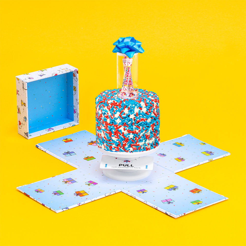 4" American Pride Surprise Cake®
