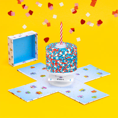 4" American Pride Surprise Cake®