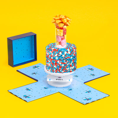 4" American Pride Surprise Cake®