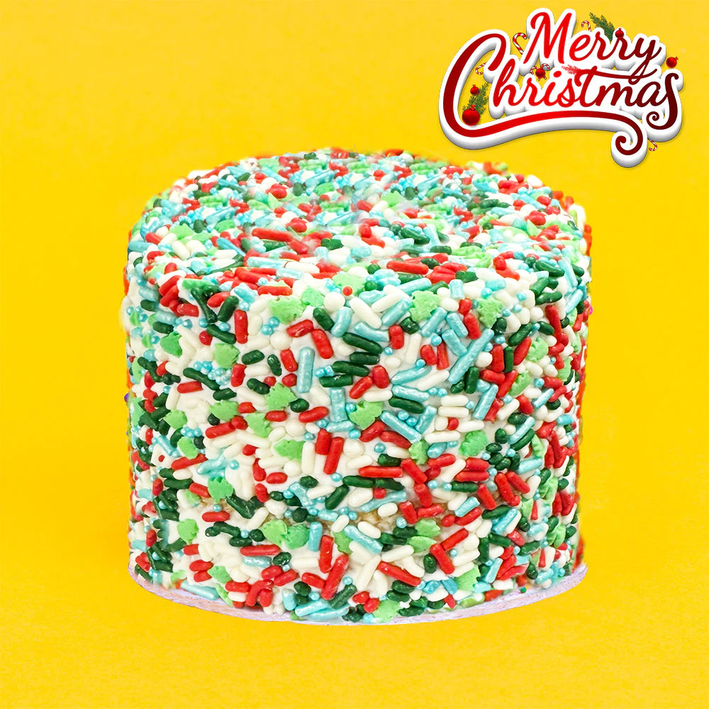 4" Christmas Vanilla Surprise Cake®