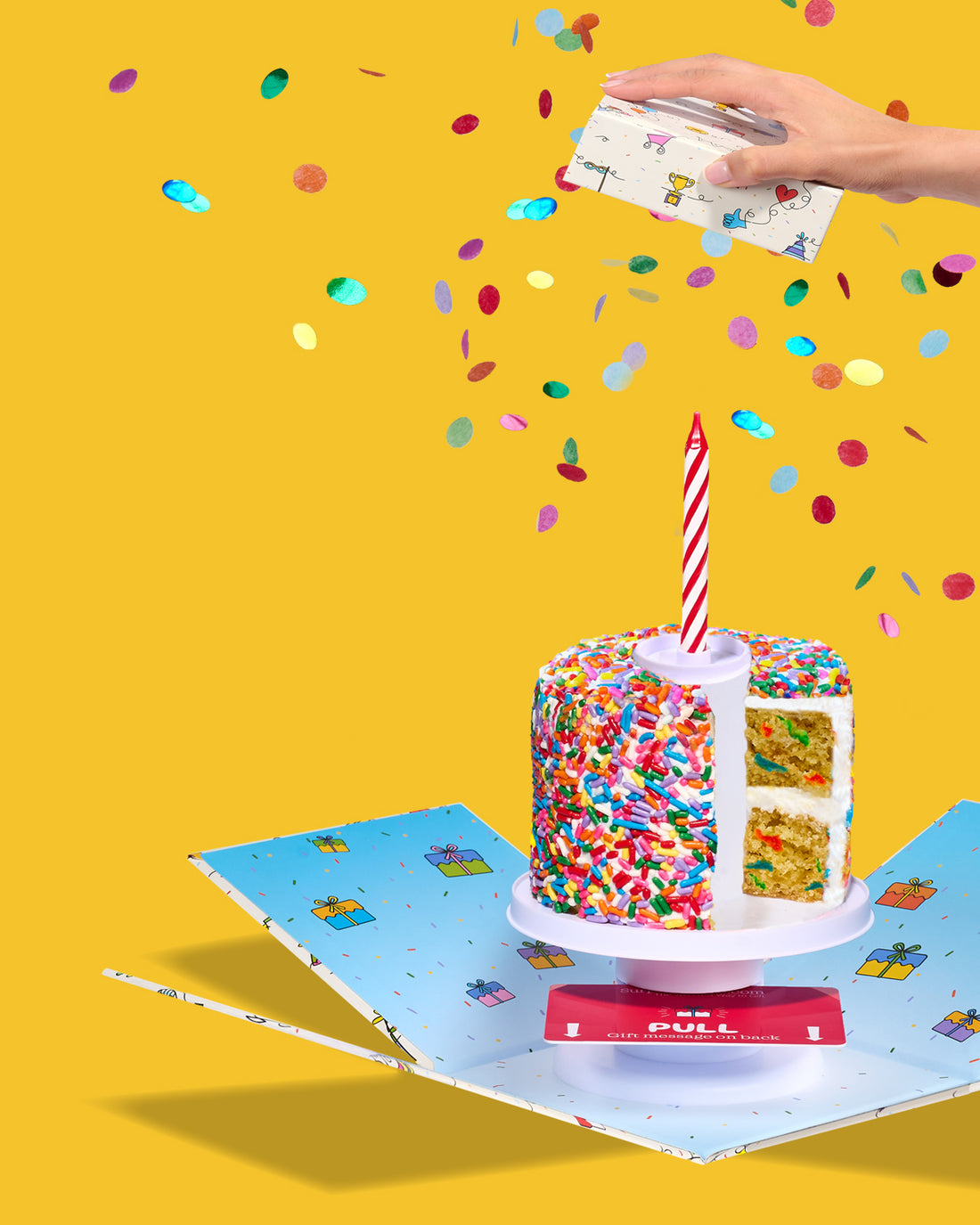 Hidden Gift Cake Stands & Present Inside Cakes | Surprise Cake