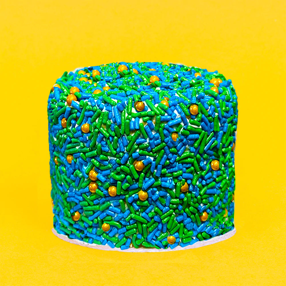 4" Father's Day Vanilla Surprise Cake