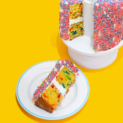 4" Gender Reveal Vanilla Surprise Cake®