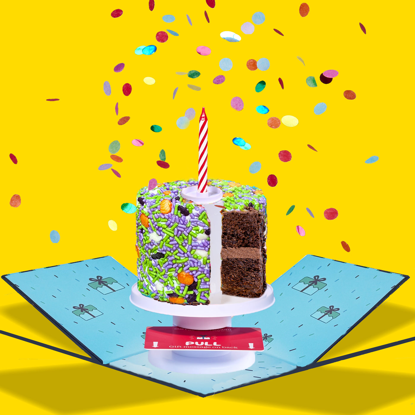 4" Chocolate Halloween Surprise Cakes®