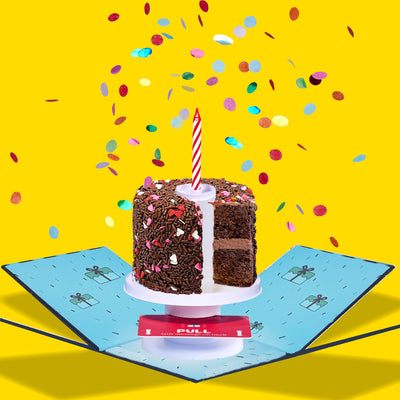 4" Chocolate Love Surprise Cake®