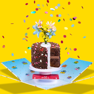 4" Chocolate Love Surprise Cake®