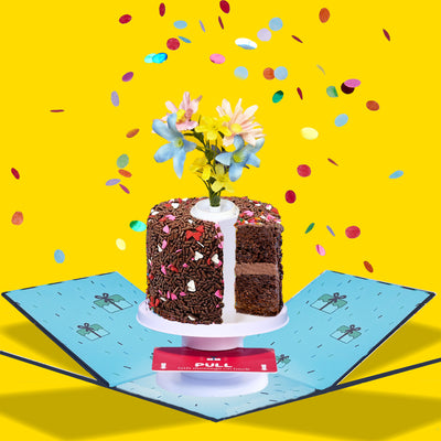 4" Chocolate Love Surprise Cake®
