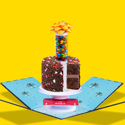 4" Chocolate Love Surprise Cake®