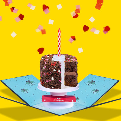 4" Chocolate Love Surprise Cake®