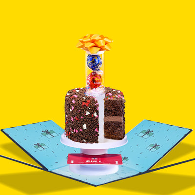 4" Chocolate Love Surprise Cake®