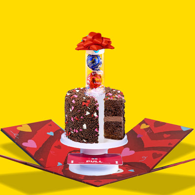 4" Chocolate Love Surprise Cake®