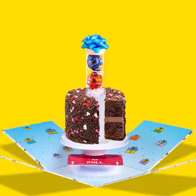 4" Chocolate Love Surprise Cake®