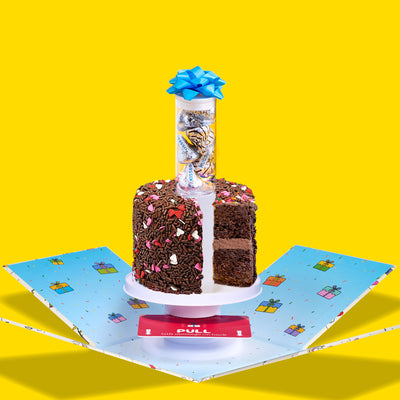 4" Chocolate Love Surprise Cake®
