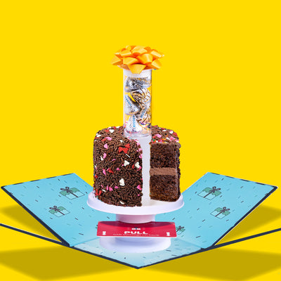 4" Chocolate Love Surprise Cake®