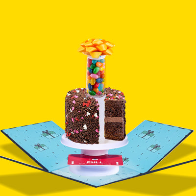 4" Chocolate Love Surprise Cake®