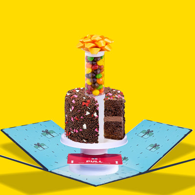 4" Chocolate Love Surprise Cake®