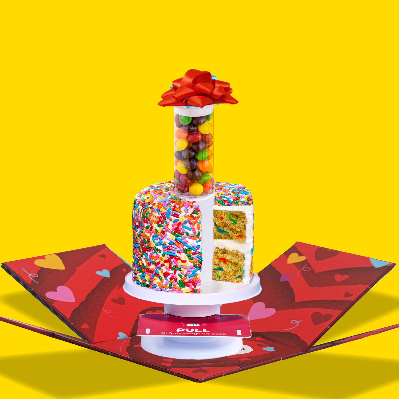 4" Chocolate Love Surprise Cake®