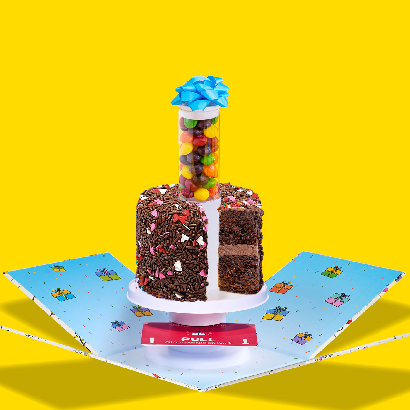 4" Chocolate Love Surprise Cake®