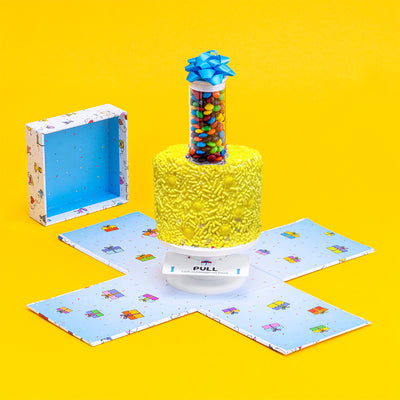 4" Happy Summer Vanilla Surprise Cake®