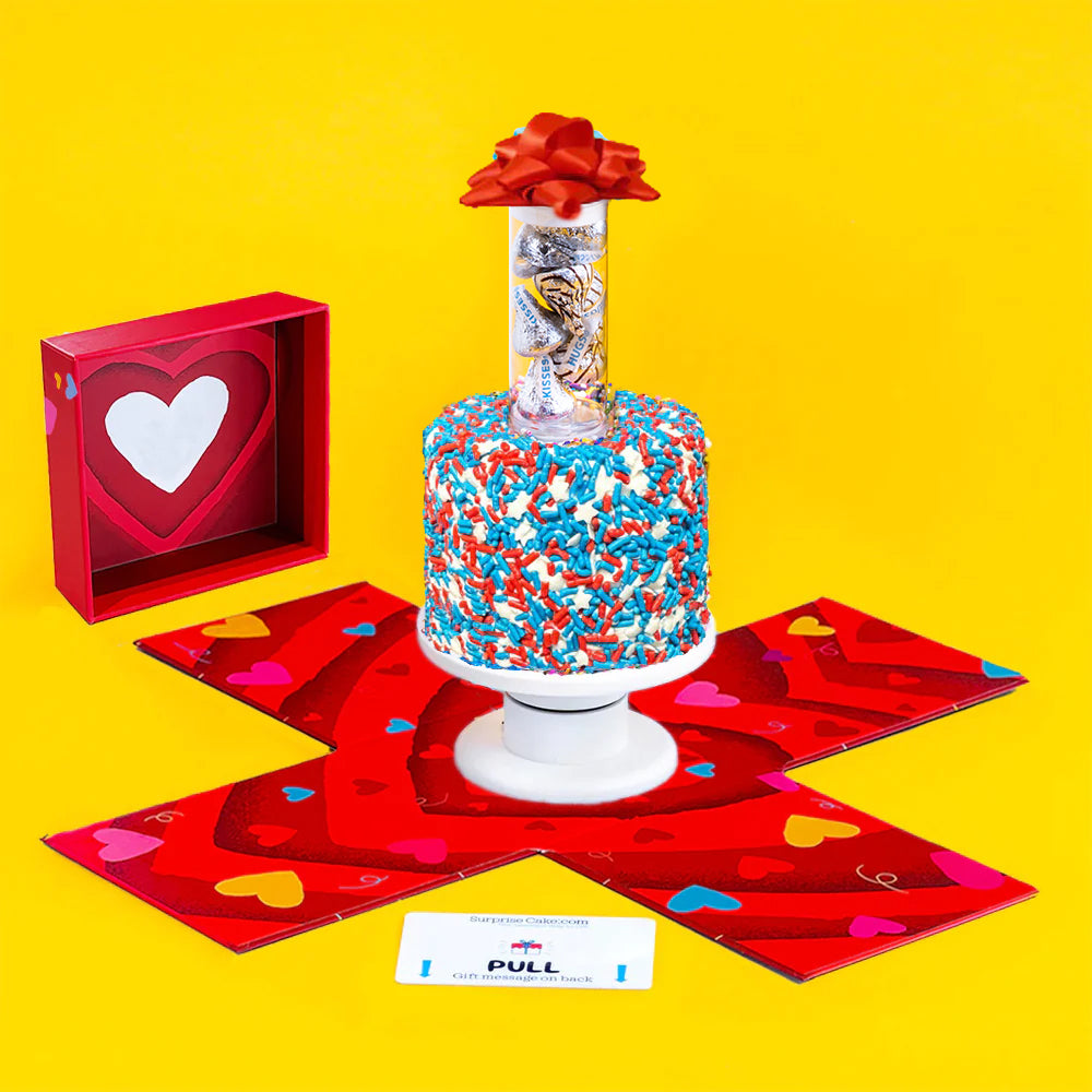 4" American Pride Surprise Cake®