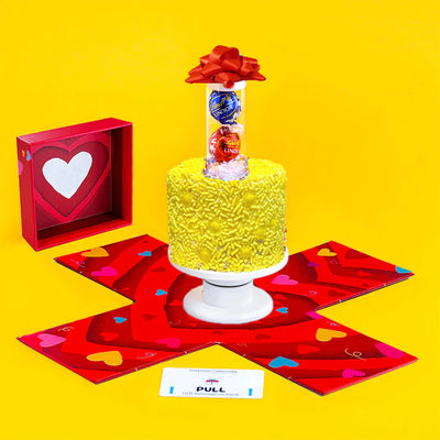 4" Happy Summer Vanilla Surprise Cake®