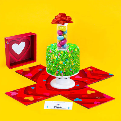 4" Flower Power Surprise Cake®