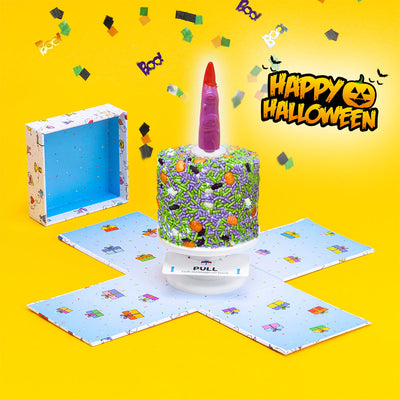 4"  Vanilla Halloween Surprise Cakes®