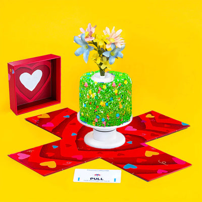 4" Flower Power Surprise Cake®