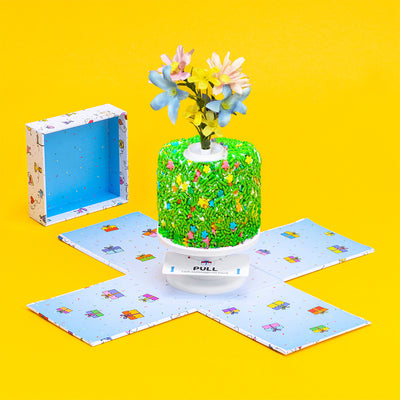 4" Flower Power Surprise Cake®