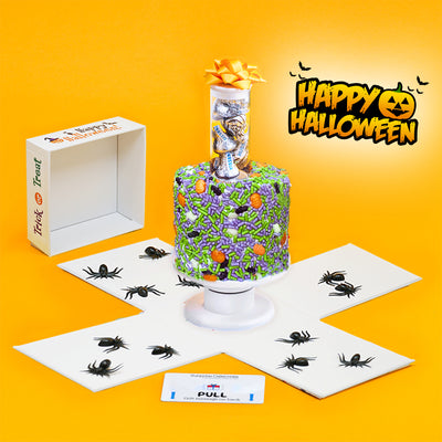 4"  Vanilla Halloween Surprise Cakes®