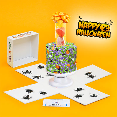 4"  Vanilla Halloween Surprise Cakes®