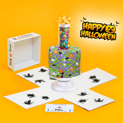 4"  Vanilla Halloween Surprise Cakes®