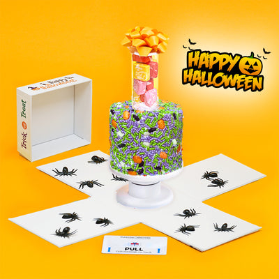 4"  Vanilla Halloween Surprise Cakes®