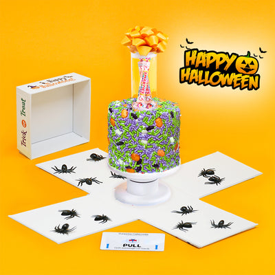4"  Vanilla Halloween Surprise Cakes®