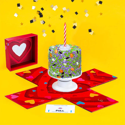 4"  Vanilla Halloween Surprise Cakes®