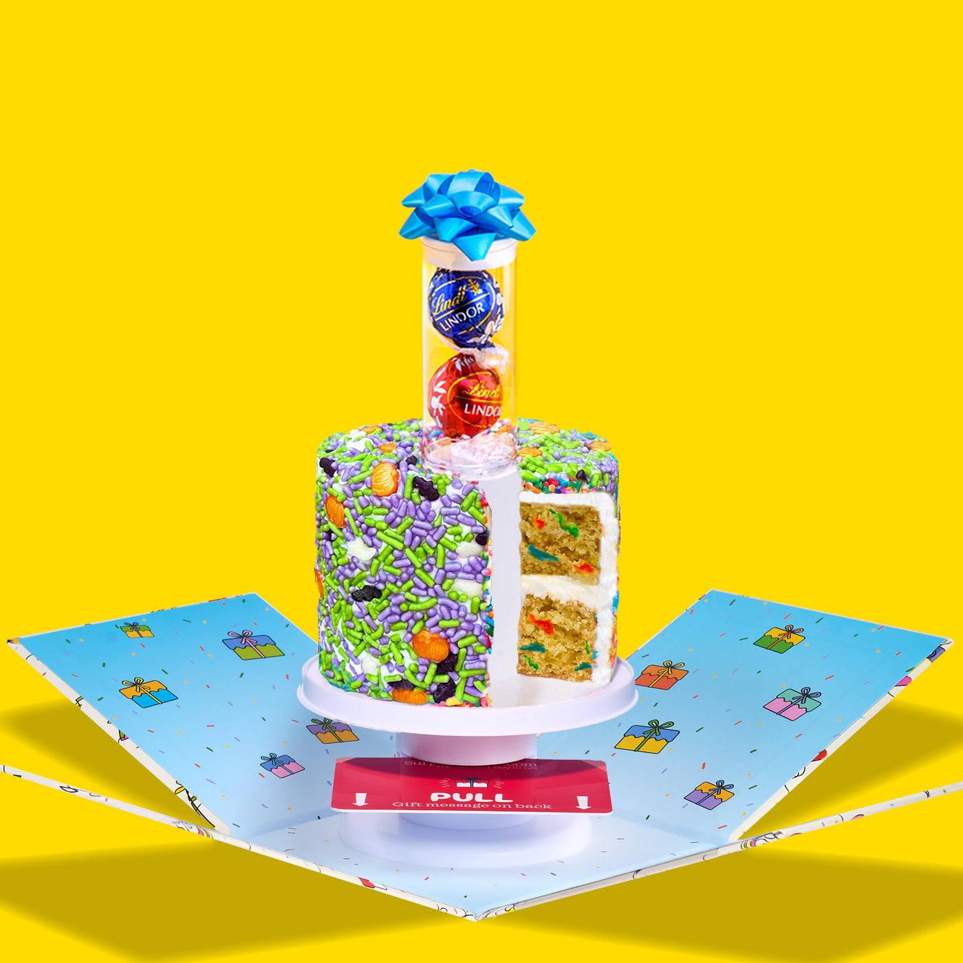 4"  Vanilla Halloween Surprise Cakes®