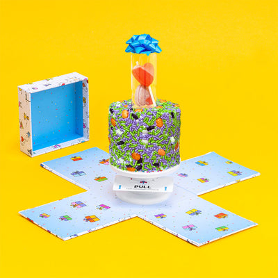 4"  Vanilla Halloween Surprise Cakes®