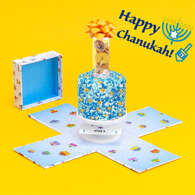 4" Chanukah Vanilla Surprise Cake®