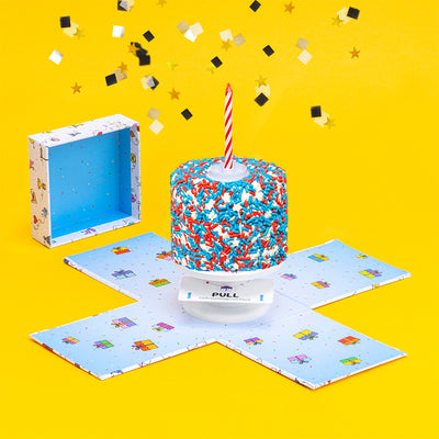 4" American Pride Surprise Cake®
