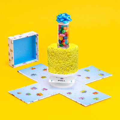 4" Happy Summer Vanilla Surprise Cake®