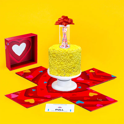 4" Happy Summer Vanilla Surprise Cake®
