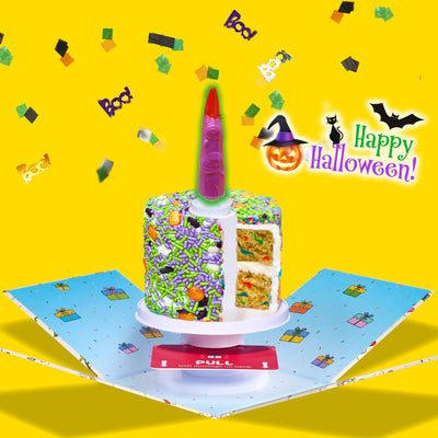 4"  Vanilla Halloween Surprise Cakes®