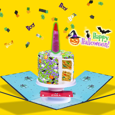 4"  Vanilla Halloween Surprise Cakes®